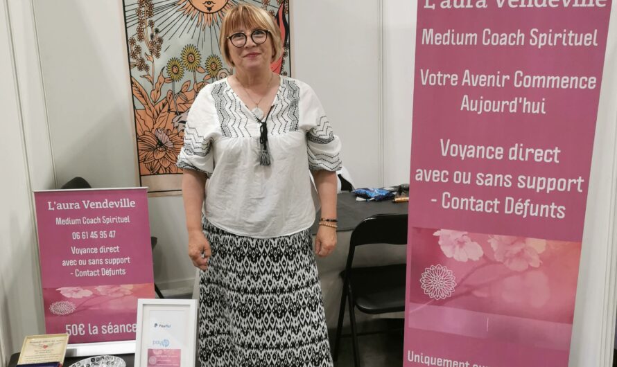 L’aura Vendeville sur le salon bien-être de Liévin